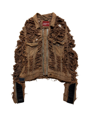 The Carcass - Destroyed Denim Jacket