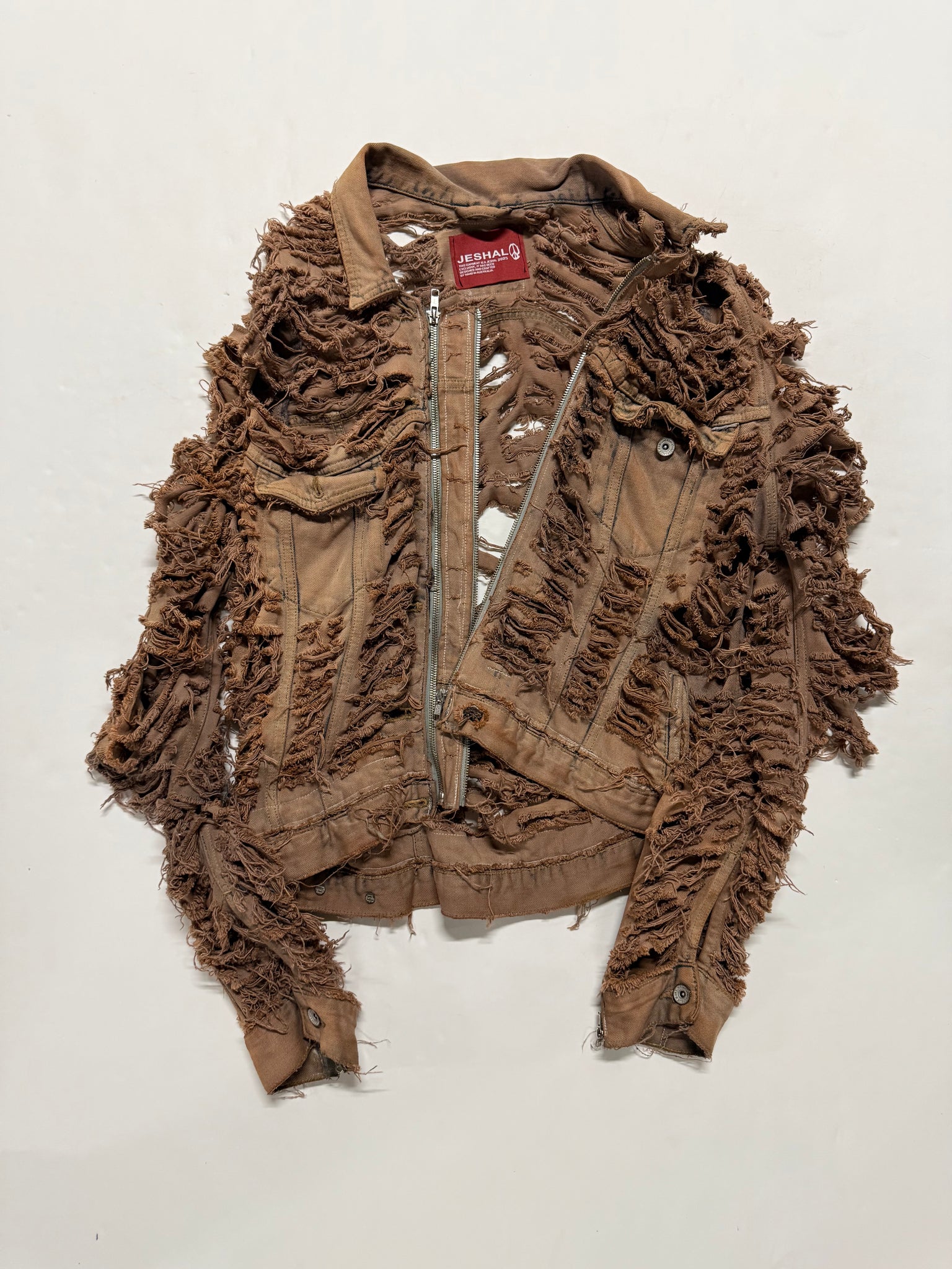 The Carcass - Destroyed Denim Jacket